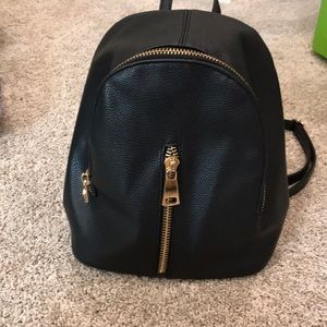 Misguides big zipper backpack purse